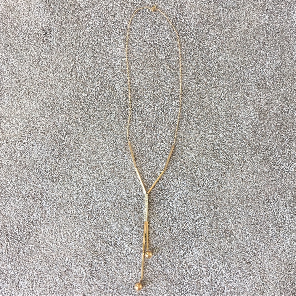 long gold necklace OS
